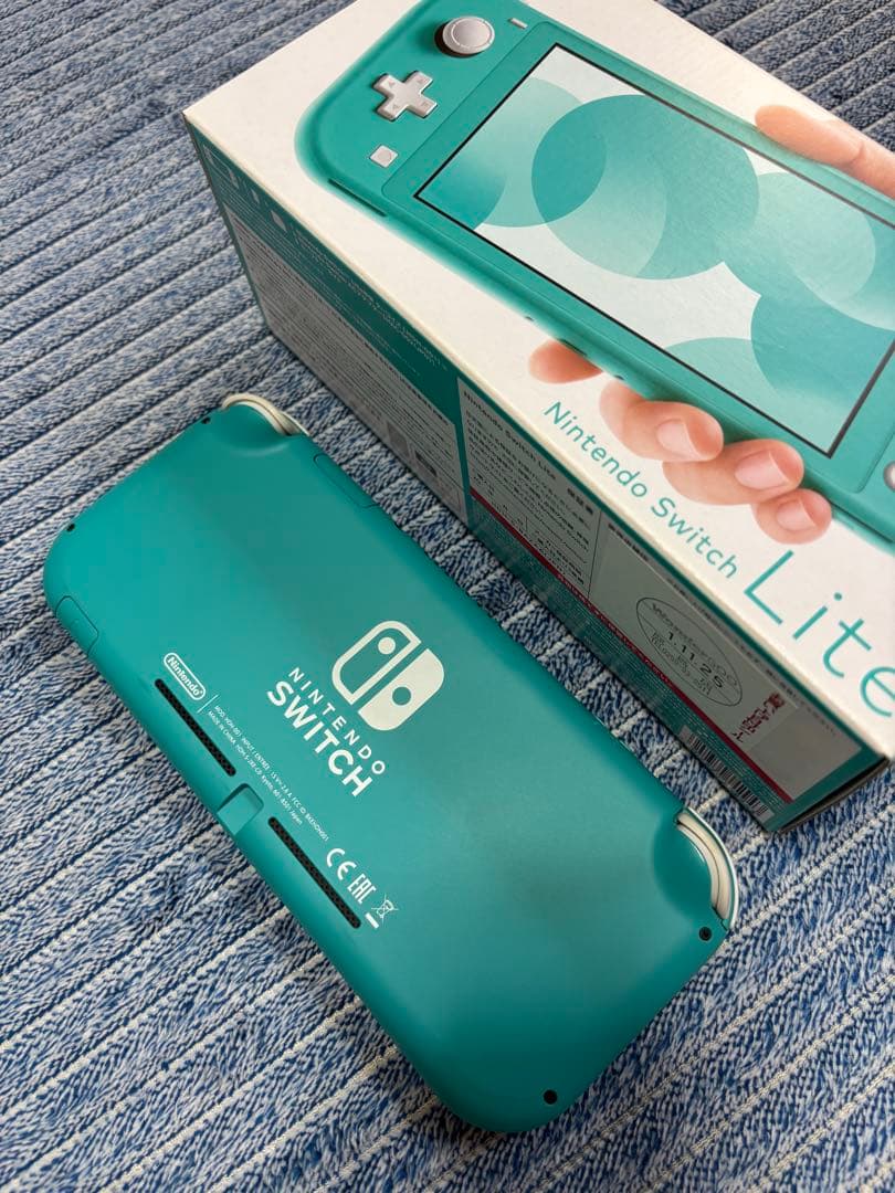 Nintendo Switch Lite ターコイズ 本体 - メルカリ