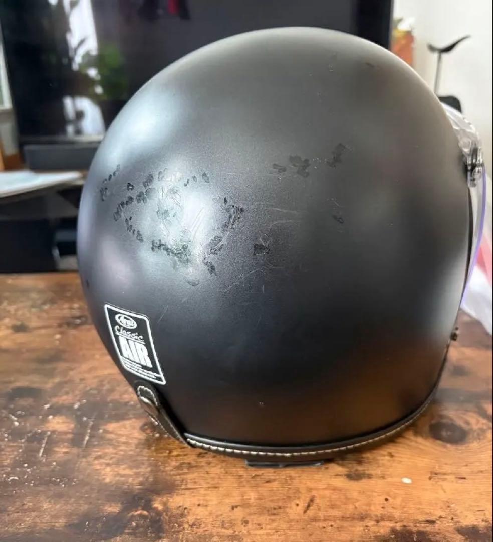 Arai クラシックエアー マットブラック ジェットヘルメット - メルカリ
