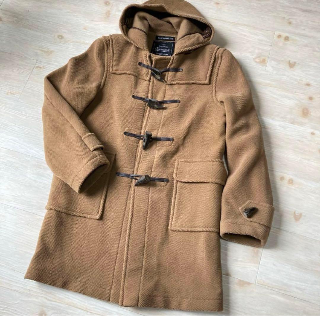 90s 美品 グローバーオール キングストン ダッフルコート キャメル