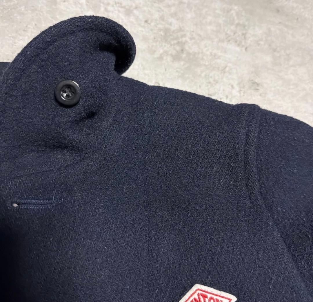 DANTON ダントンコート ネイビー ウールモッサジャケットサイズ38