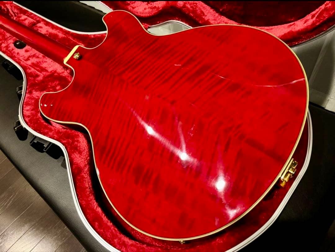 祝) (正月価格)イバニーズ セミアコ AS113 ビグズビートレモロ - メルカリ