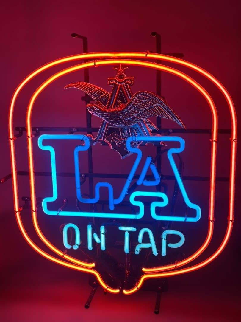 LA O.N TAP ネオン看板 楽天市場】LED ネオン看板 ネオンサイン OPEN 置き/吊り下げ両用 W54