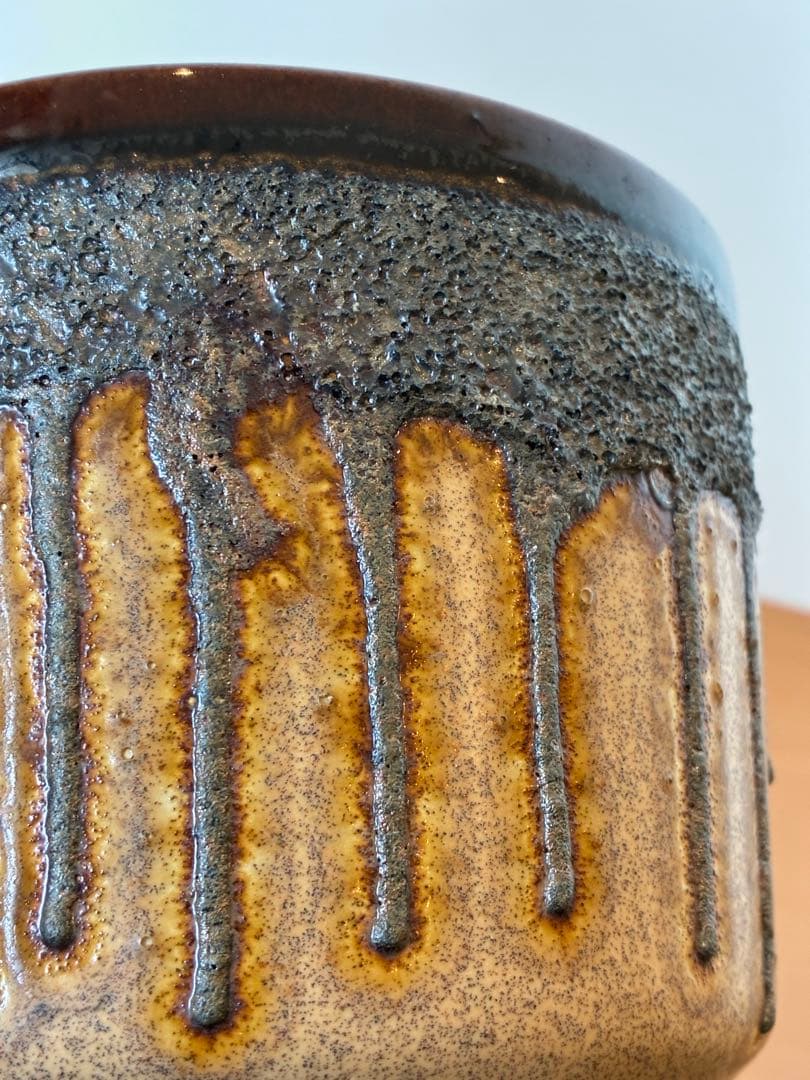 Fatlava Scheurich プランター 鉢 60年代 高さ11.7cm - メルカリ