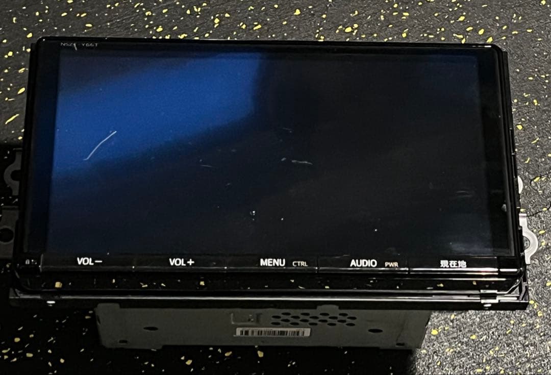 トヨタ純正オプションナビNSZT-Y66T 9インチSDナビ　フルセグ地デジ内蔵 トヨタ 純正 NSZT-Y66T SDナビ フルセグ ナビロック解除済み 9インチ