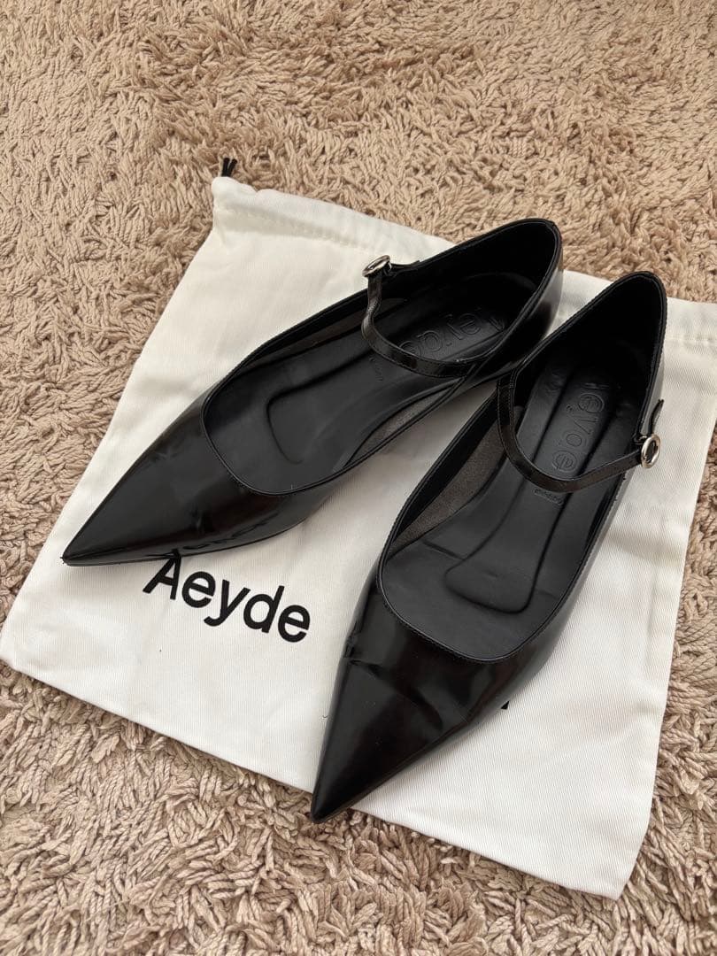 Aeyde Cleo Mary-Janes Flats アイデ メリージェーン TOMORROWLAND｜Aeyde CLEO メリージェーンフラットシューズ | Rakuten