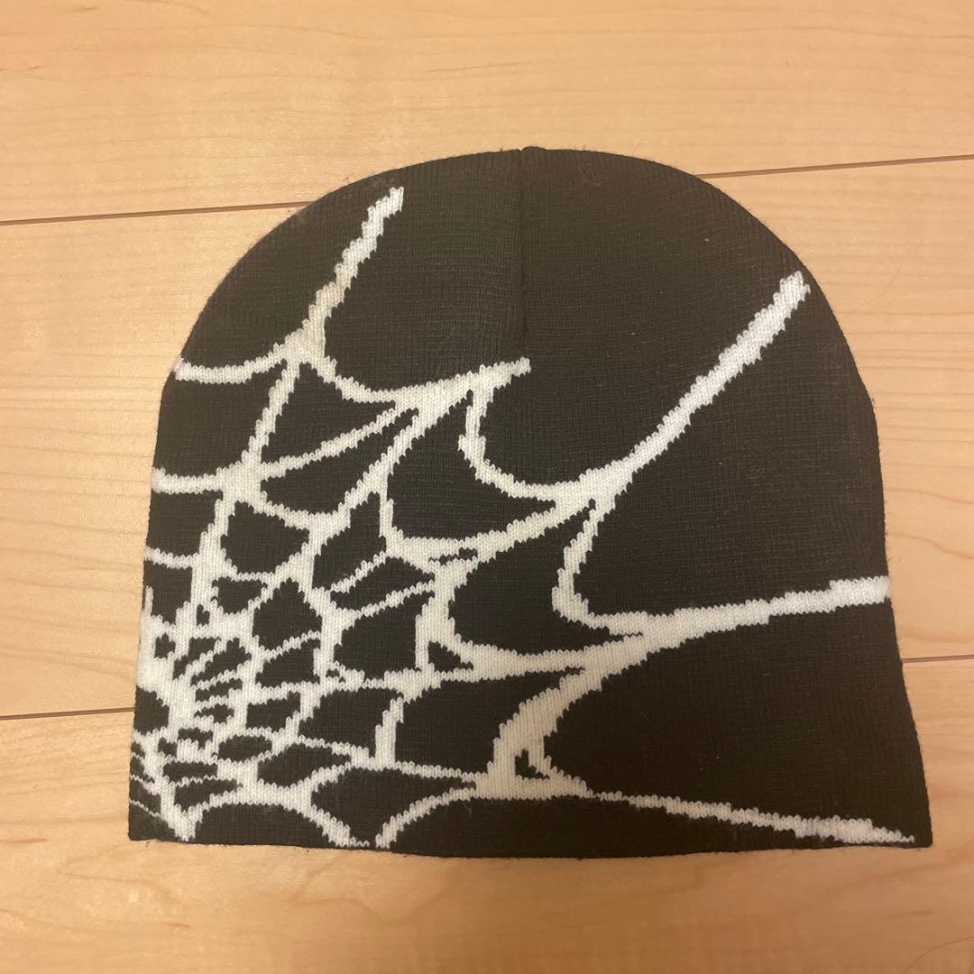 クモの巣模様 ニット帽 - メルカリ