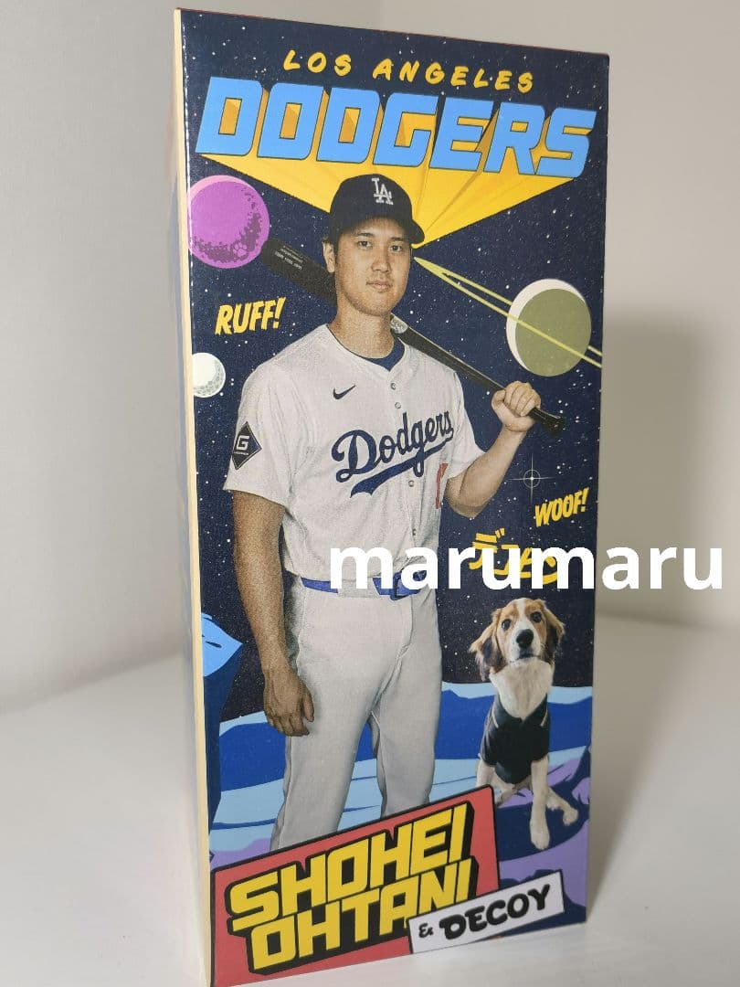 本物]8月28日来場者限定 大谷翔平&デコピン ゴールド 金色