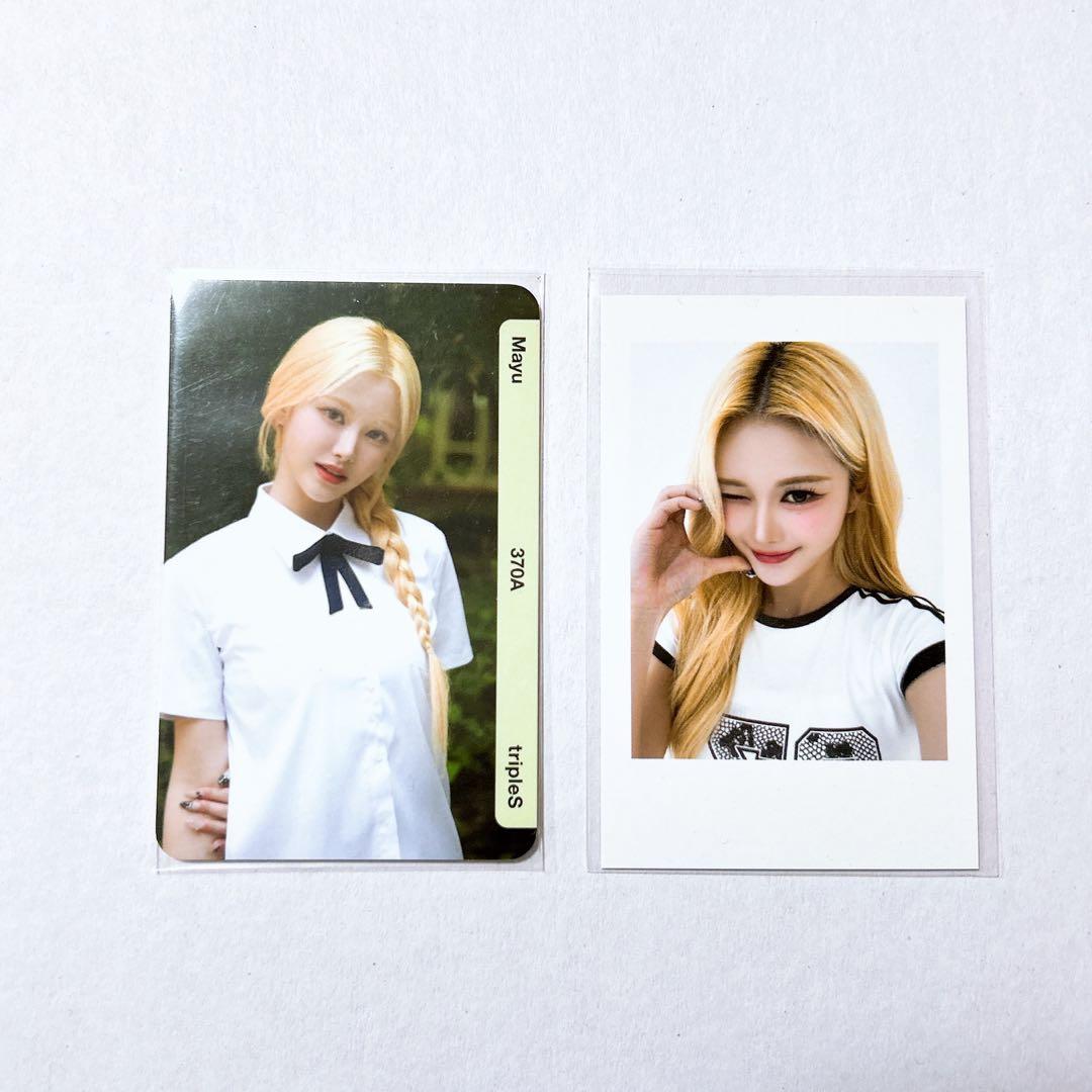 tripleS マユ objekt QR未使用 特典 - メルカリ