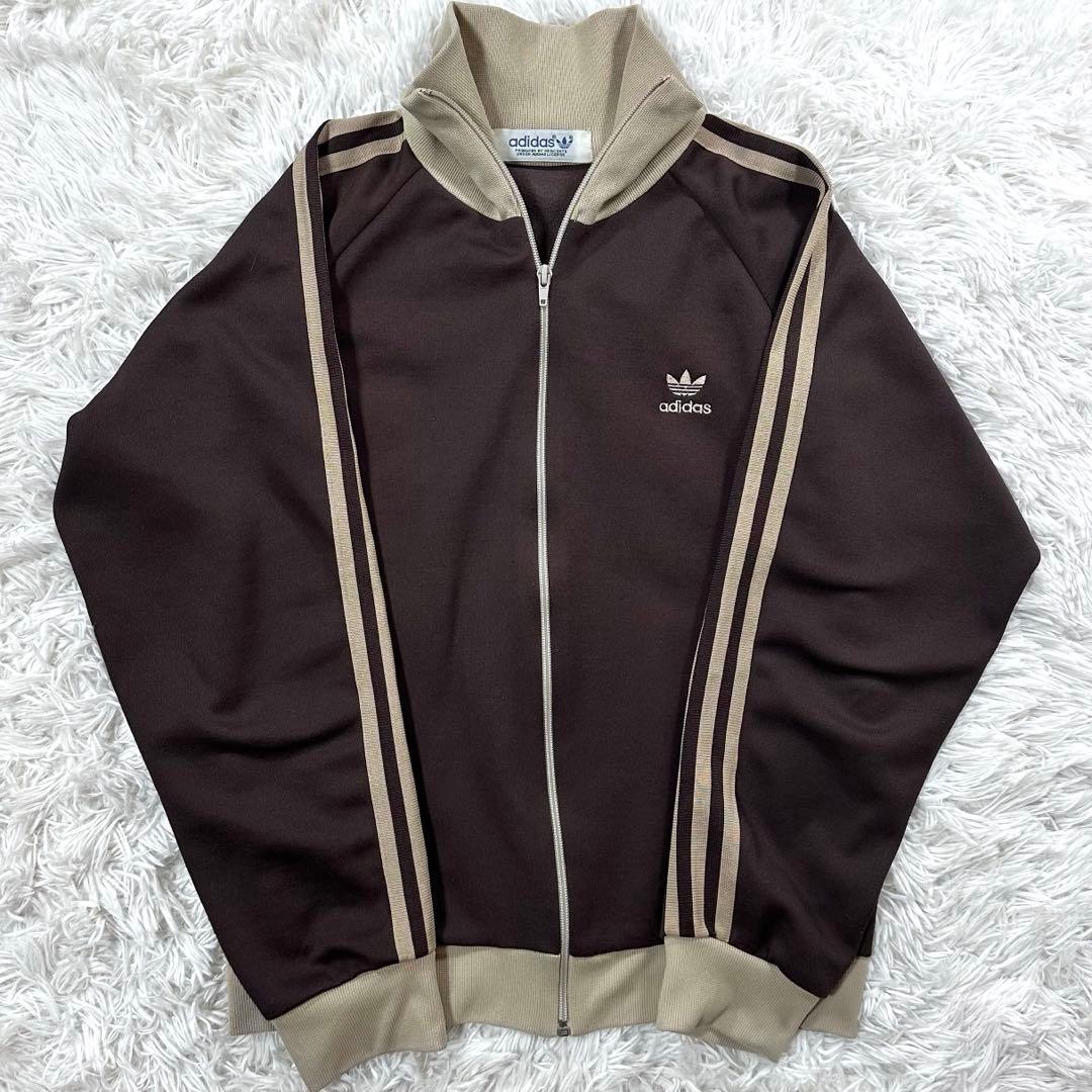 美品希少✨adidasアディダス ジャージ 80's 西ドイツ デサント製