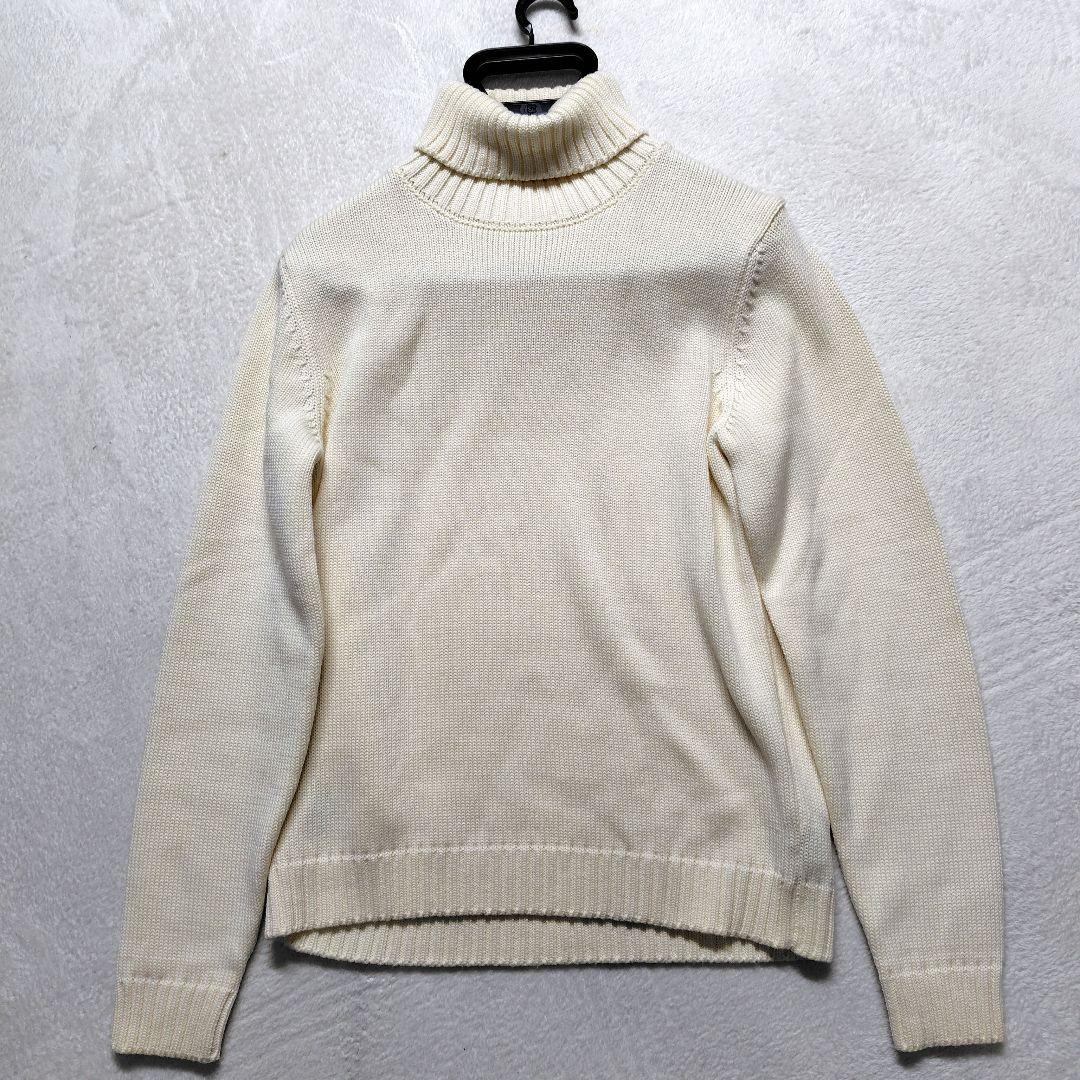 未使用に近い　現行　ZANONE ザノーネ　タートルネック　ニット　46　肉厚 ZANONE（ザノーネ） タートルネック ニット DV SLIM FIT 5ゲージ