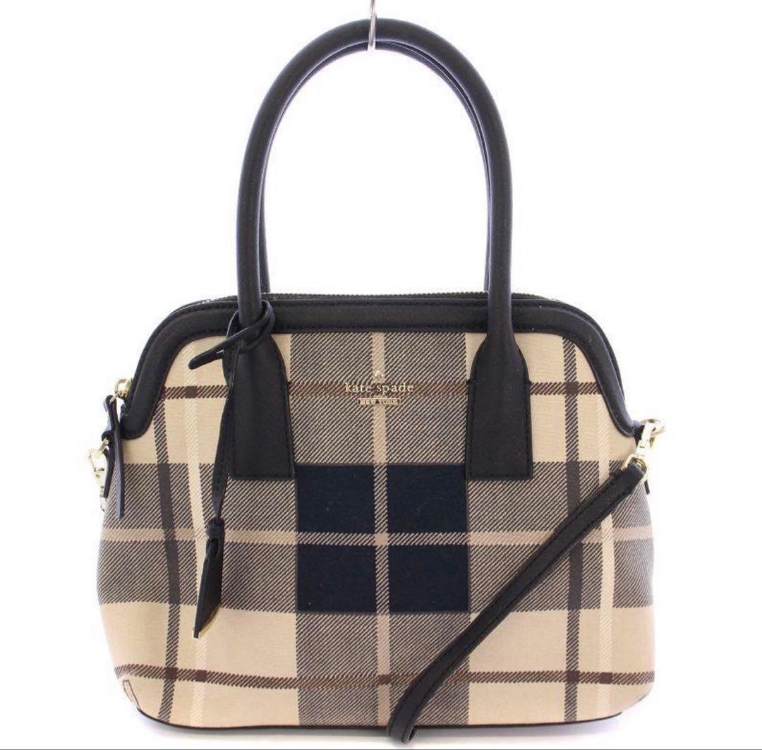 ケイトスペード　kate spade チェック柄ハンドバッグ 美品 楽天市場】チェック（ブランドケイト・スペード ニューヨーク