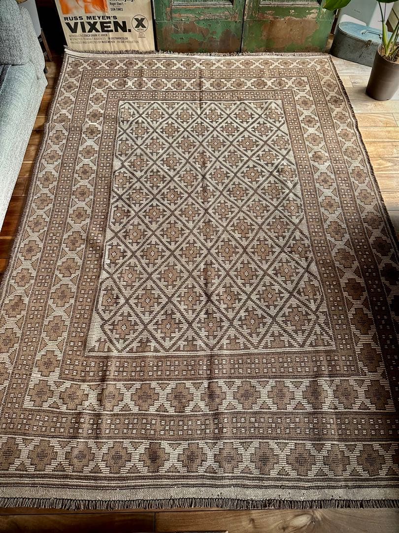 トライバルラグ ヴィンテージラグ タイマニ バルーチ プリミティブ