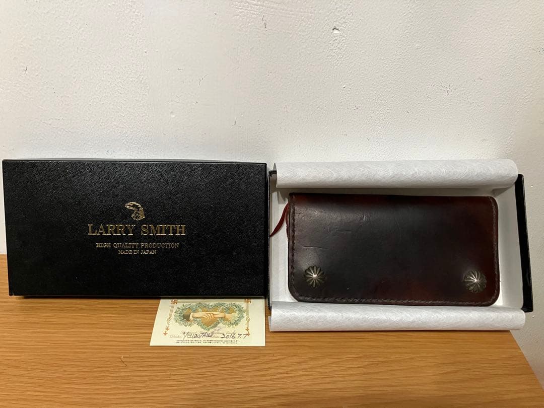 LARRY SMITH ラリースミス　TRUCKERS WALLET 新品未使用 LARRY SMITH(ラリースミス) ウォレット TRUCKERS WALLET No. 1 (SHELL