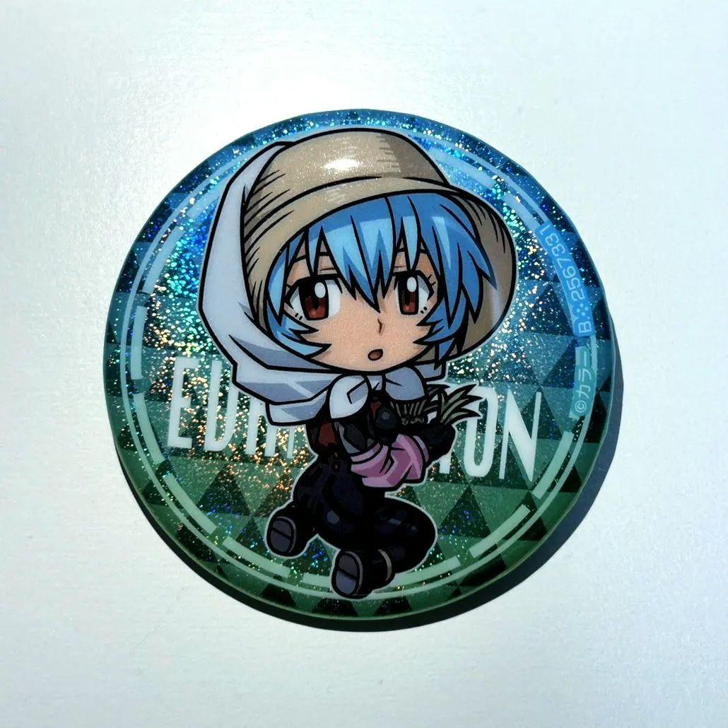 エヴァンゲリオン 綾波レイ 缶バッジ - メルカリ