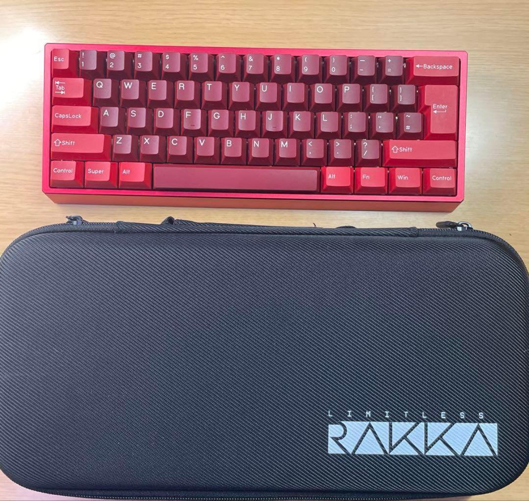 RAKKA 60 Origin Red ラピッドトリガーキーボード - メルカリ