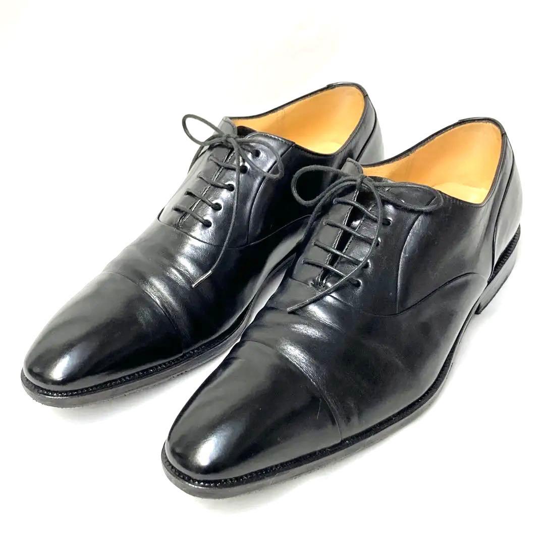 EJ18 タニノクリスチー　ブラックレザー ドレスシューズ　サイズ6 EJ18 タニノクリスチー ブラックレザー ドレスシューズ サイズ6