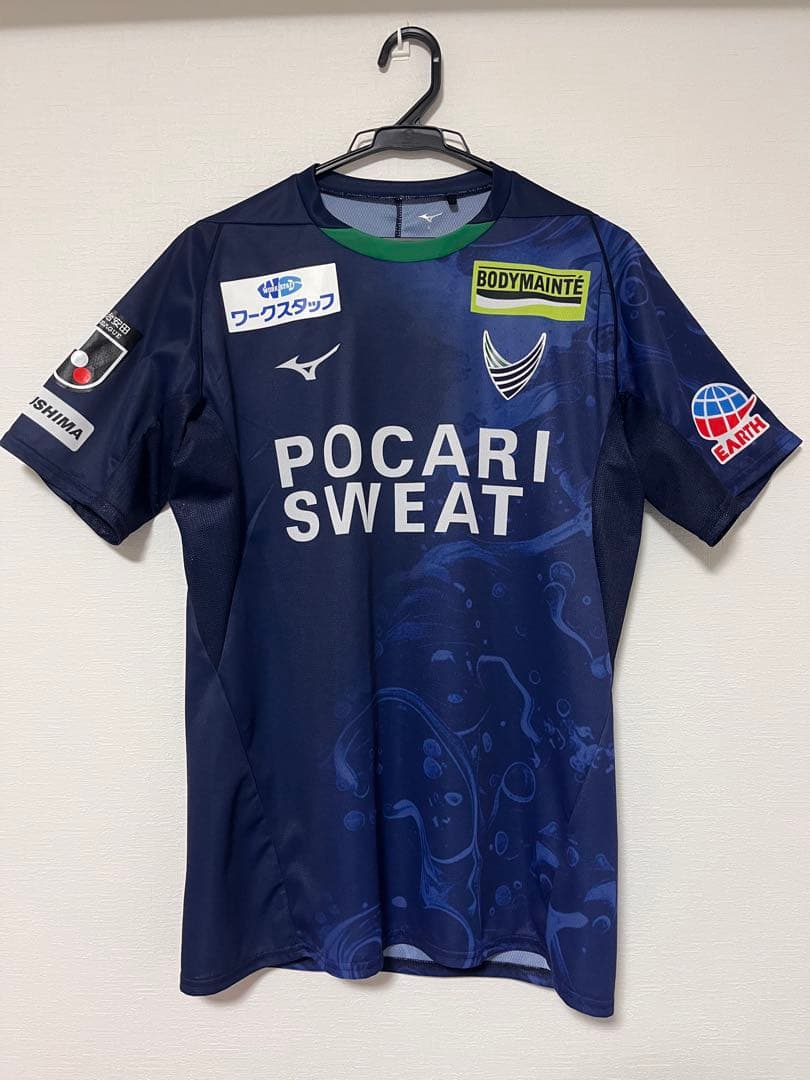 【即購入可、最終値下げ】2025徳島ヴォルティス　オーセンティックユニフォーム 徳島ヴォルティス 2025 ホーム 半袖オーセンティックユニフォーム