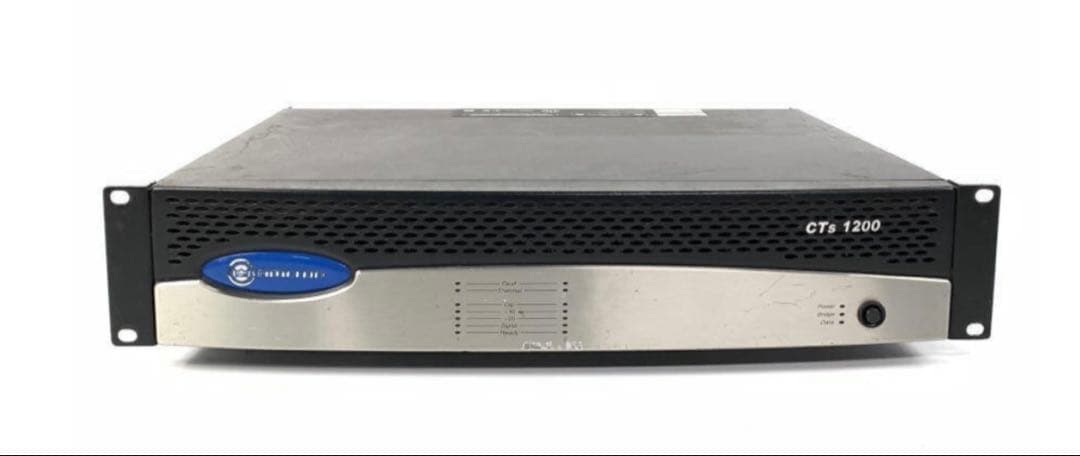 やまかな Amcron CTs1200 2chパワーアンプ動作品 CTs600 CTs1200 CTs2000 CTs3000 CTs4200 CTs8200 - ヒビノ