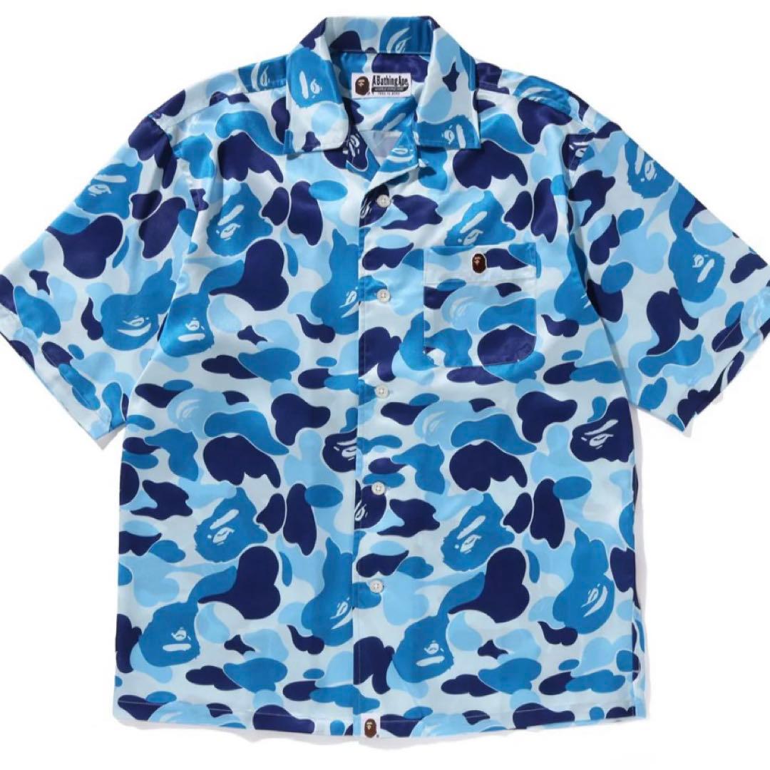 ABC CAMO OPEN COLLAR SHIRT オープンカラーシャツ BAPE ABC CAMO OPEN COLLAR SHIRT MENS – eu.bape.com