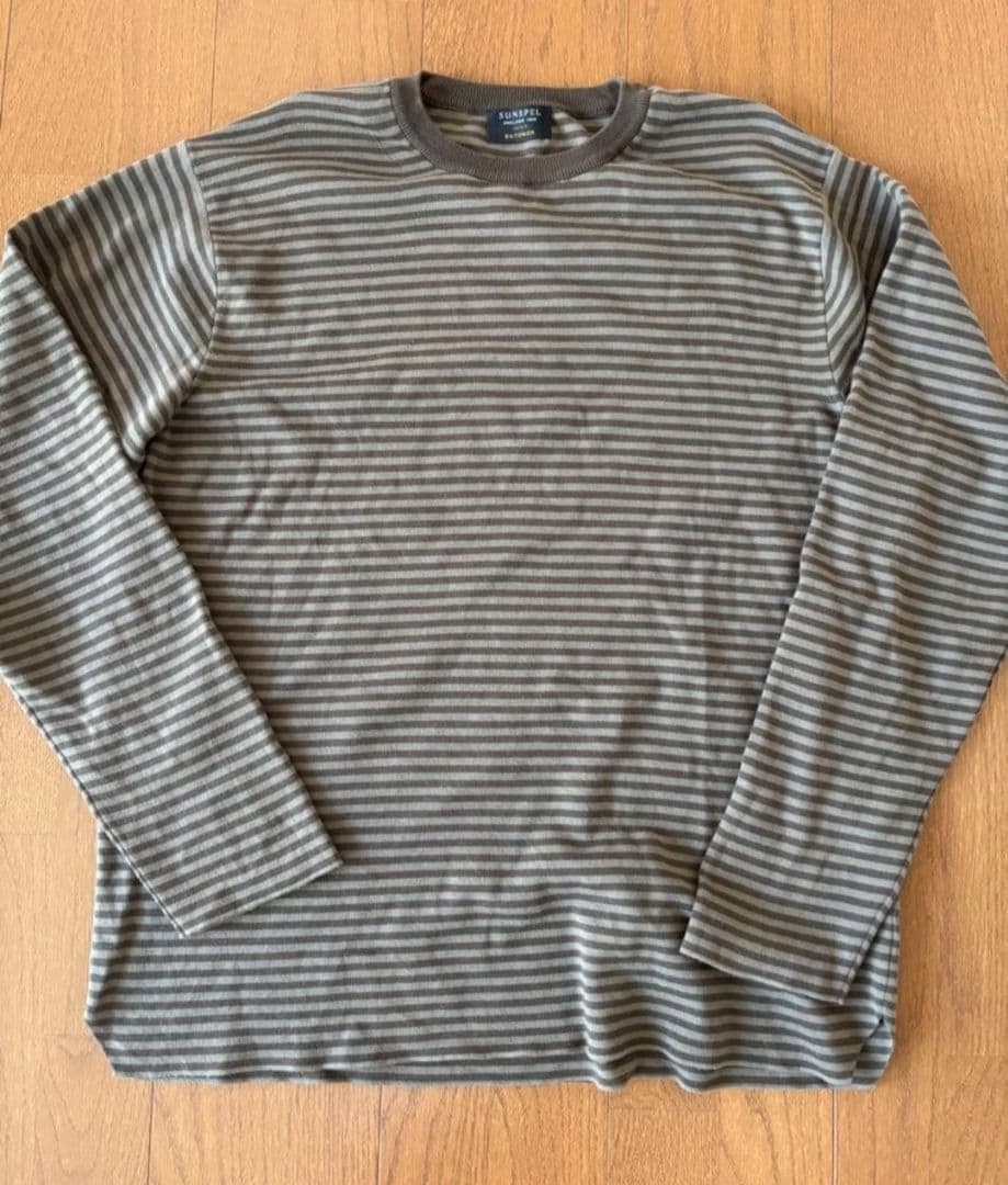 SUNSPEL × BATONER 3 ボーダー 長袖 L相当 22AW - メルカリ