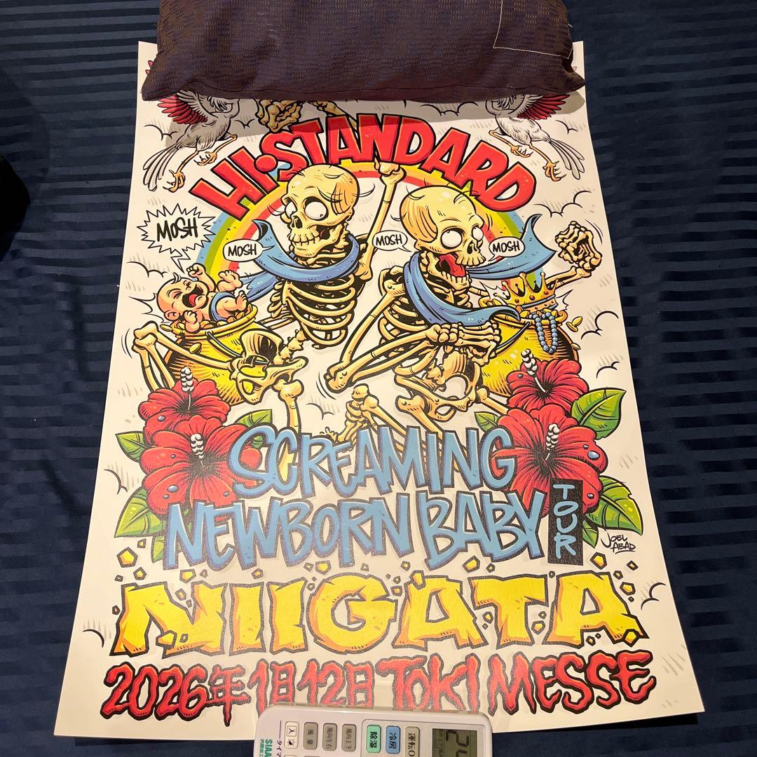 Hi-Standard SCREAMING NEWBORN BABY ポスター - メルカリ