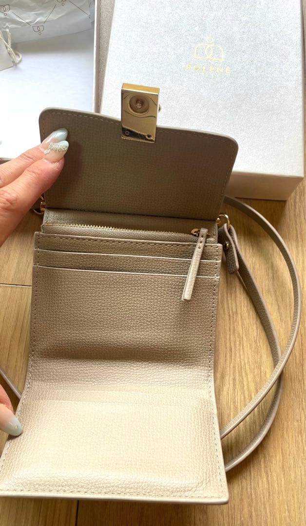polene クロスボディウォレット 財布 バッグ - メルカリ