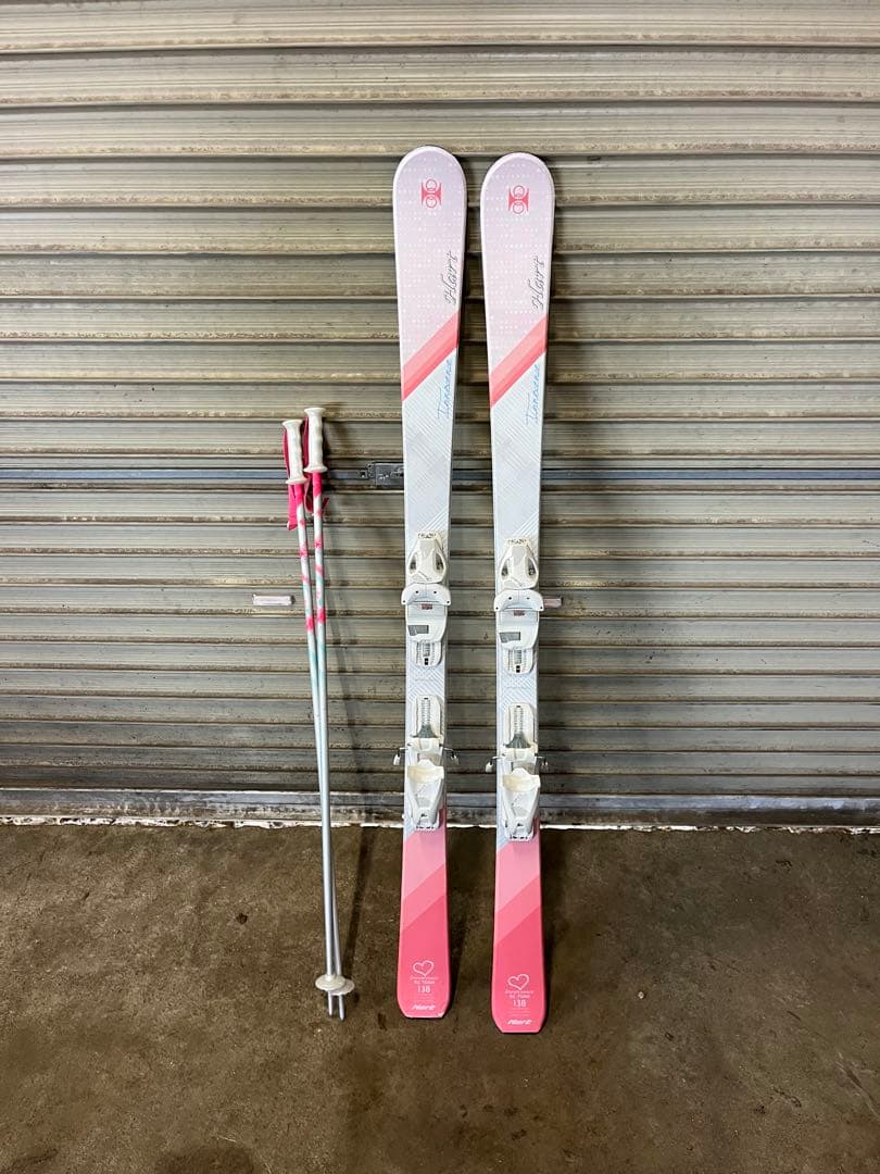 Hart ジュニア用 スキー板 138cm ストック付き - メルカリ