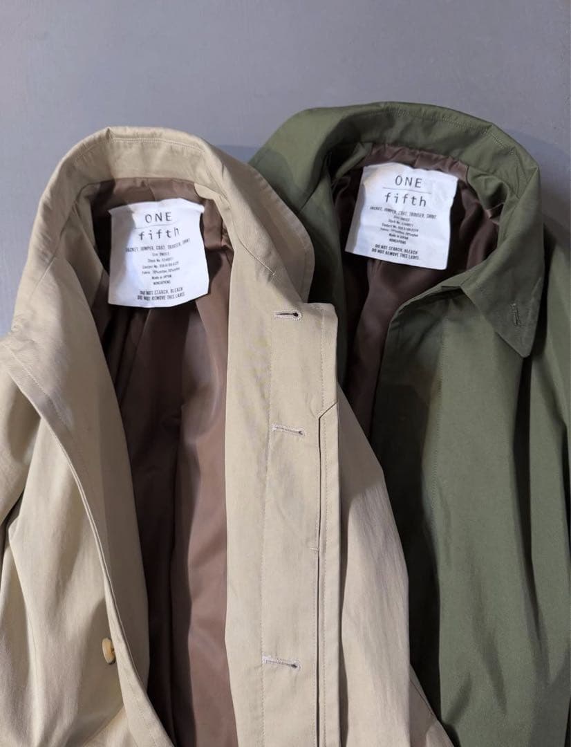 新品　未使用　one fifth ワンフィフス　コート OFC-32M]ONE fifth(ワンフィフス) LOAD メンズ アウター コート