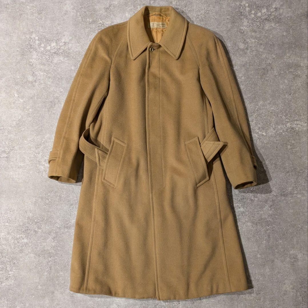 80s ジバンシー イタリア製 カシミヤウール チェスターコート ベージュ