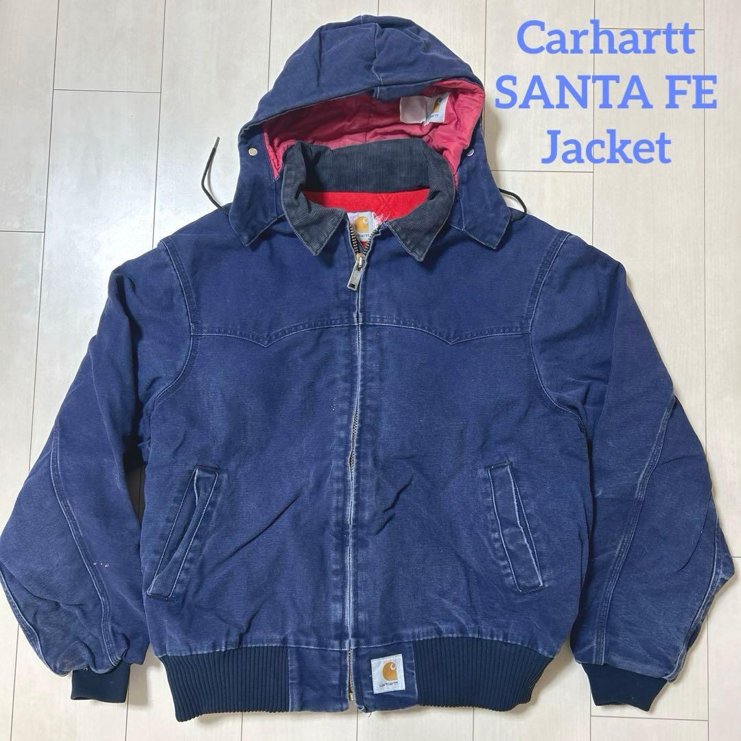 Carhartt SANTA FE カーハート ネイビーサンタフェジャケット - メルカリ