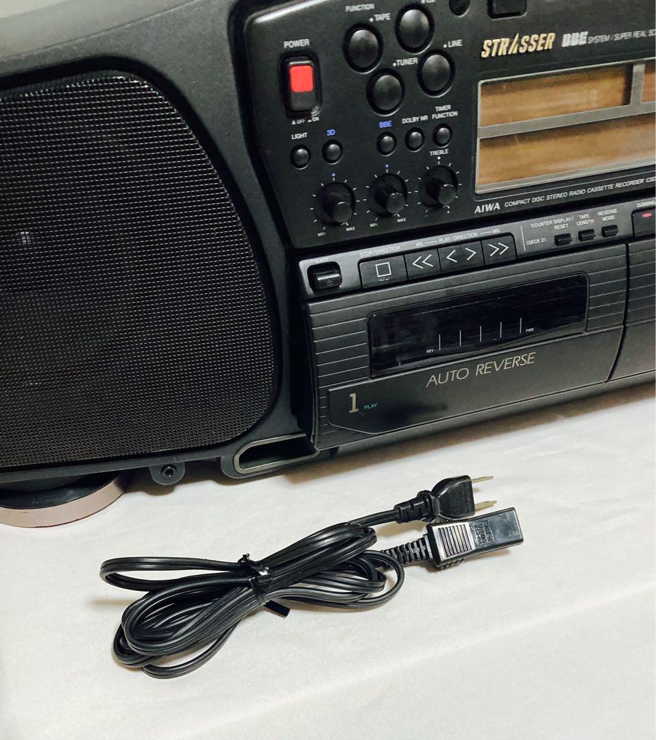 AIWA CDラジカセ CSD-XR90 - メルカリ