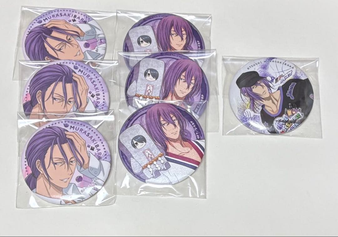 黒子のバスケ 黒バス 紫原敦 缶バッジ 7点 - メルカリ