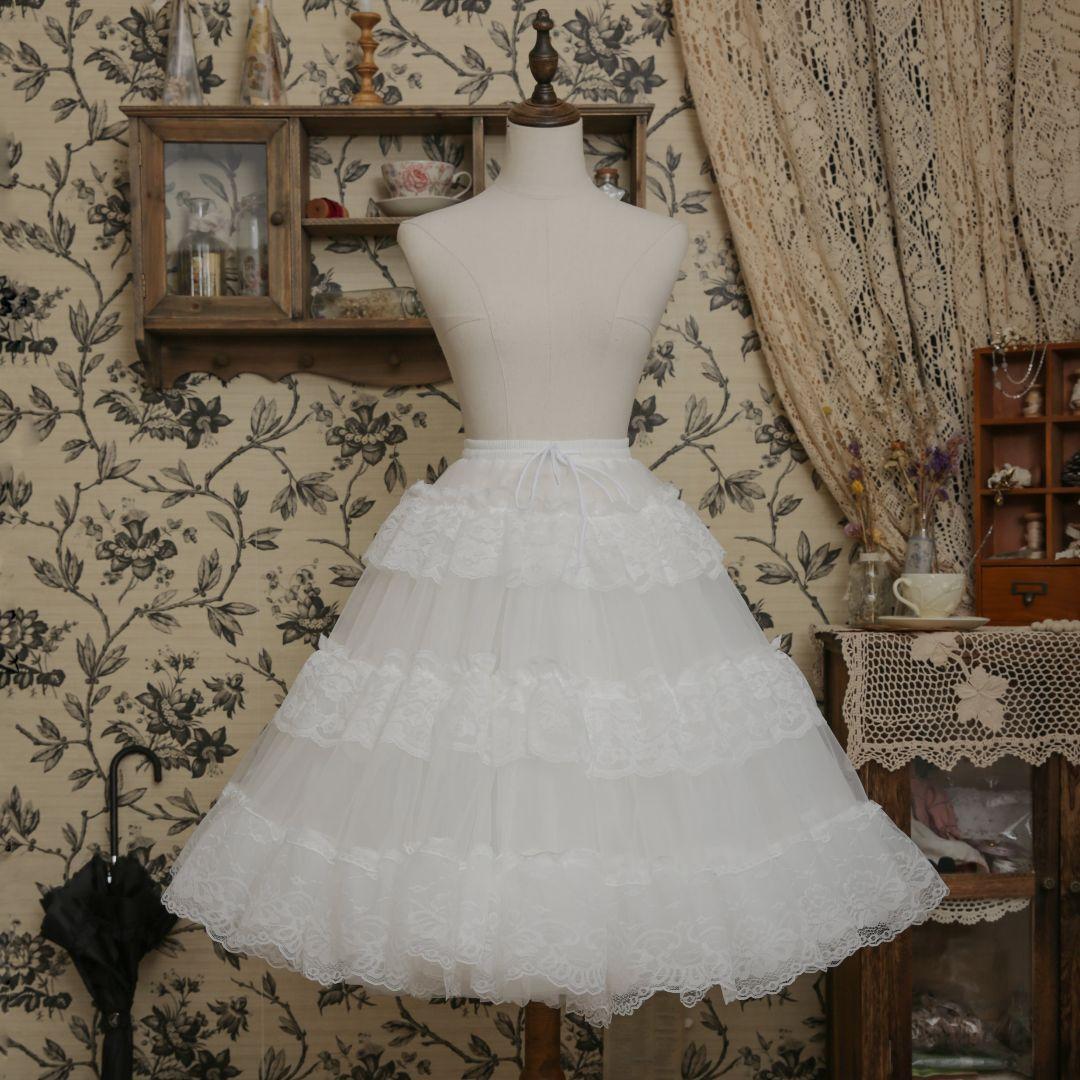 星箱works 65cm スーパーボリュームチュールパニエスカート ホワイト 白 星箱Works】65cmスーパーボリュームチュールパニエスカート/O17129614