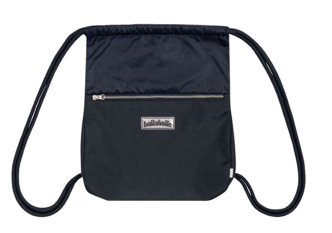 ballaholic logo zip pocket gymsack 即完売 - メルカリ
