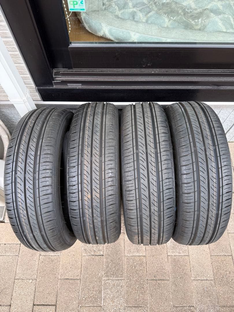 新車外し ダンロップ ENASAVE EC300 165/55/15 4本 DUNLOP（ダンロップ） 165/55R15 75V DUNLOP ENASAVE EC300 エナセーブ