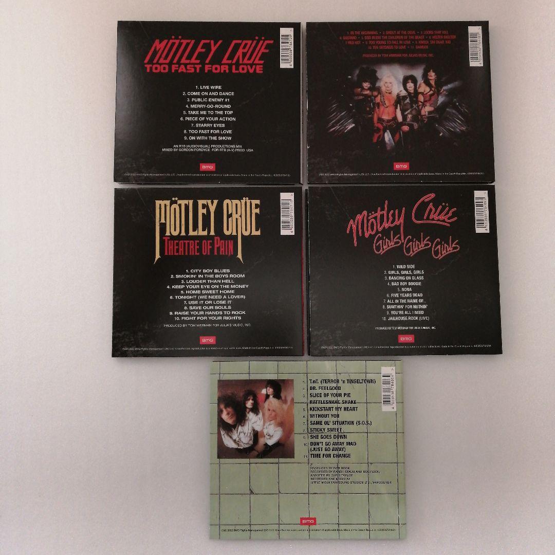 MOTLEY CRUE / Crucial Crue (5CD Box) - メルカリ