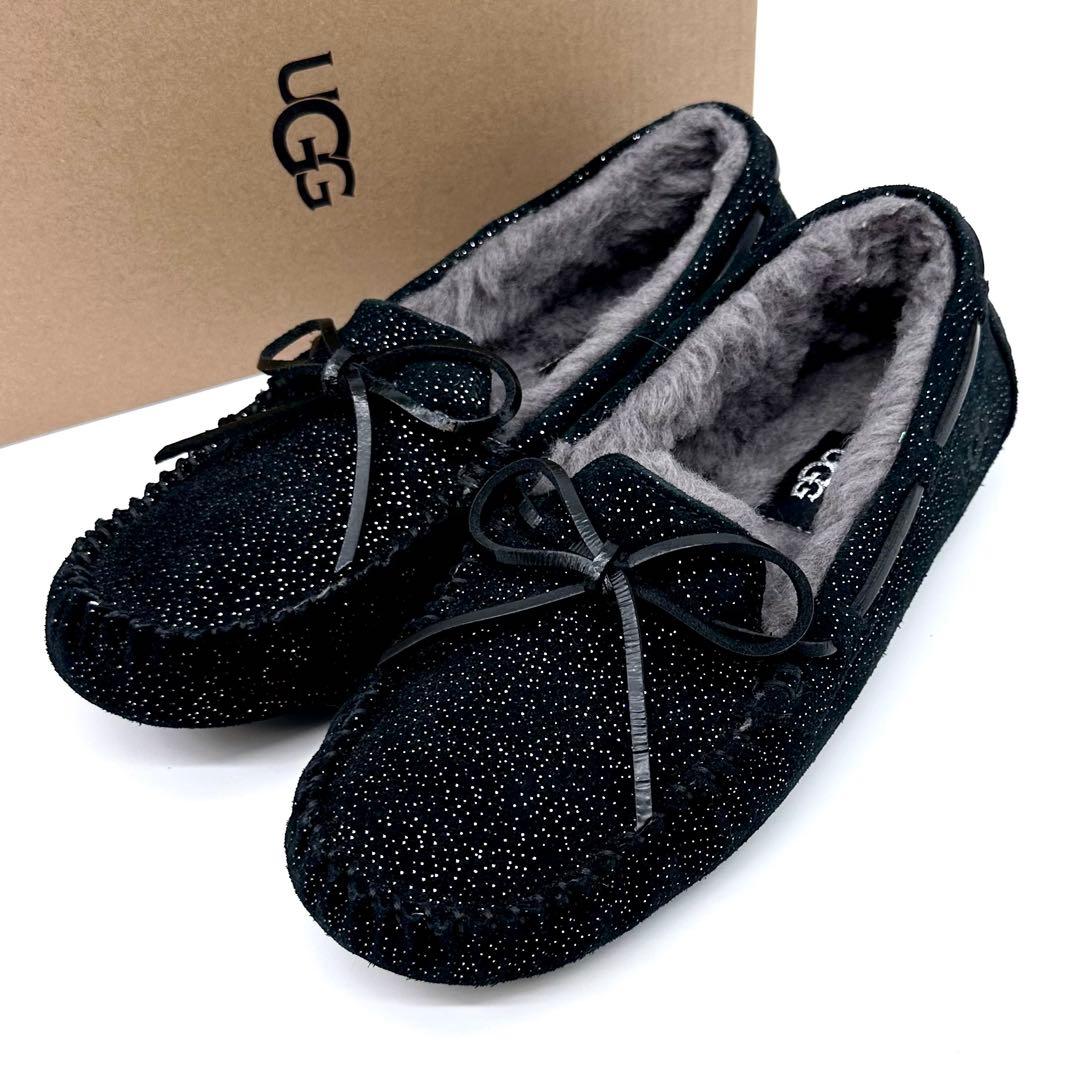 美品✨UGG ダコタ トゥウィンクル モカシン メタリックスエード 22cm