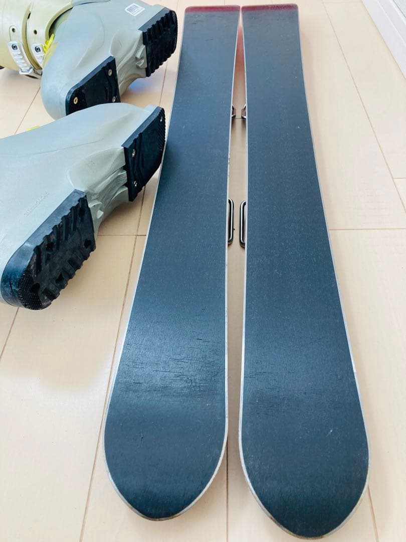 90cmスキーボード 24cm サロモンブーツ ショートスキー 大阪手渡可