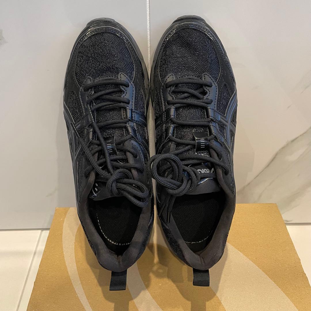 ASICS GEL-NUNOBIKI 24.5cm スニーカー レース ブラック