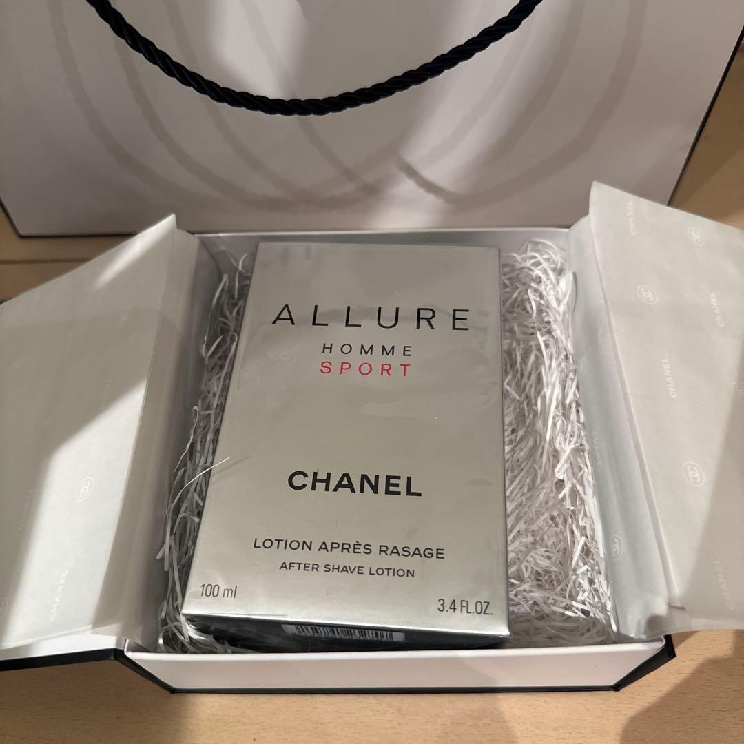 CHANEL メンズ ギフト アリュール オム スポーツ 新品未開封 箱付き