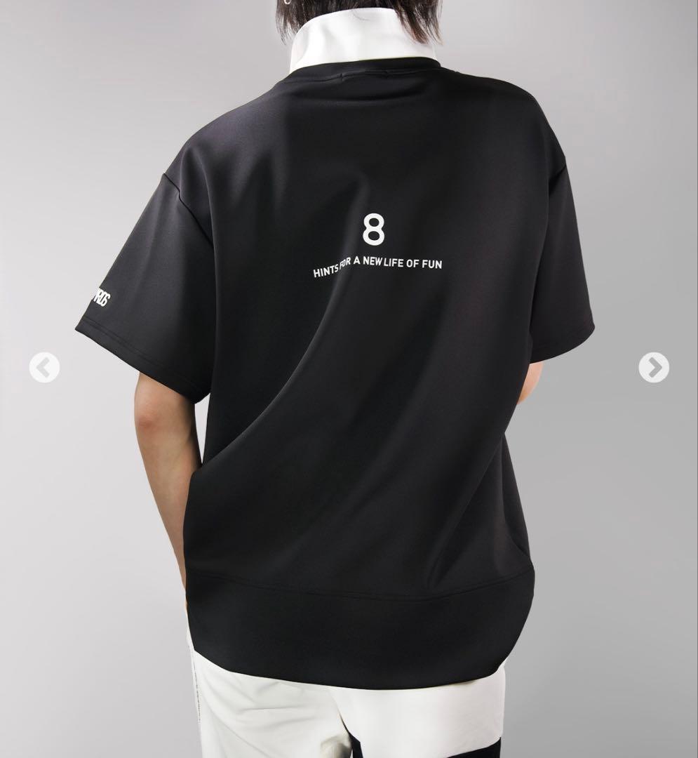 8YARDS ハチヤーズ モックネック 半袖 シャツ メンズ Lサイズ - メルカリ