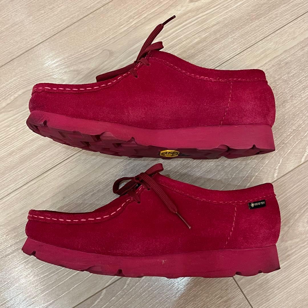 クラークス レディース ワラビー ゴアテックス ベリースウェード 24.5cm