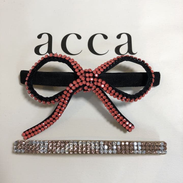 acca バレッタ2本セット - ヘアアクセサリーオンライン ショップ 安い