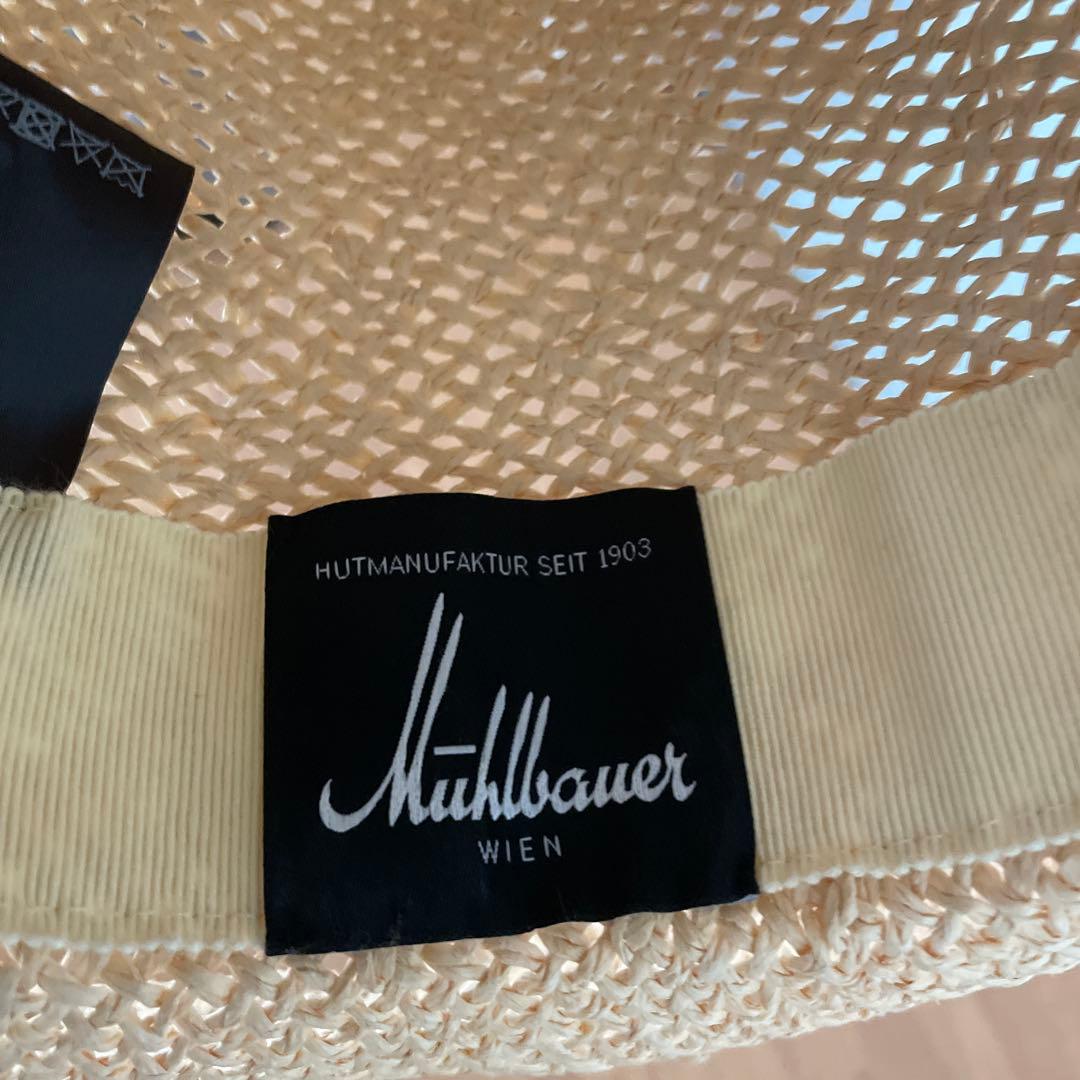 ミュールバウアー○ ラフィアハット○ アッシュペーフランス購入