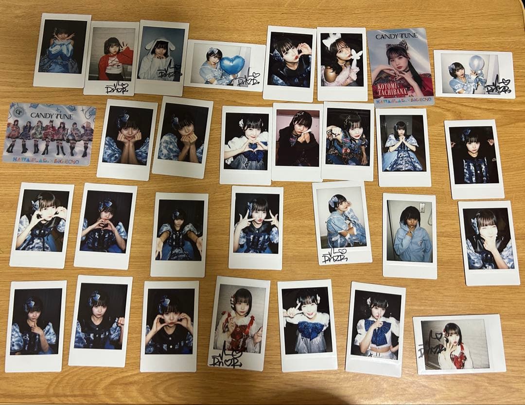 CANDY TUNE (きゃんちゅー)福山梨乃 チェキ トレカ (バラ売り可