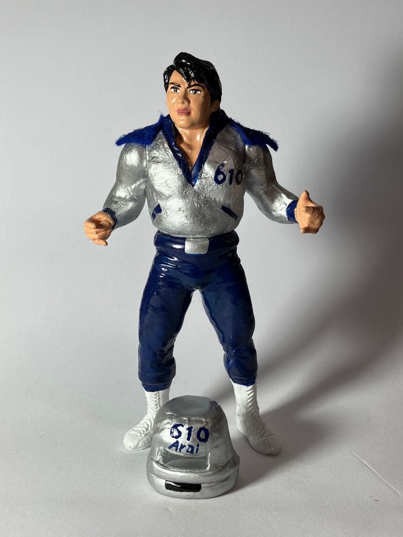 武藤敬司　プロレスフィギュア　新日本プロレス　スペースローンウルフ　グレートムタ グレートムタ ドラゴン 武藤敬司 プロレス フィギュア - メルカリ