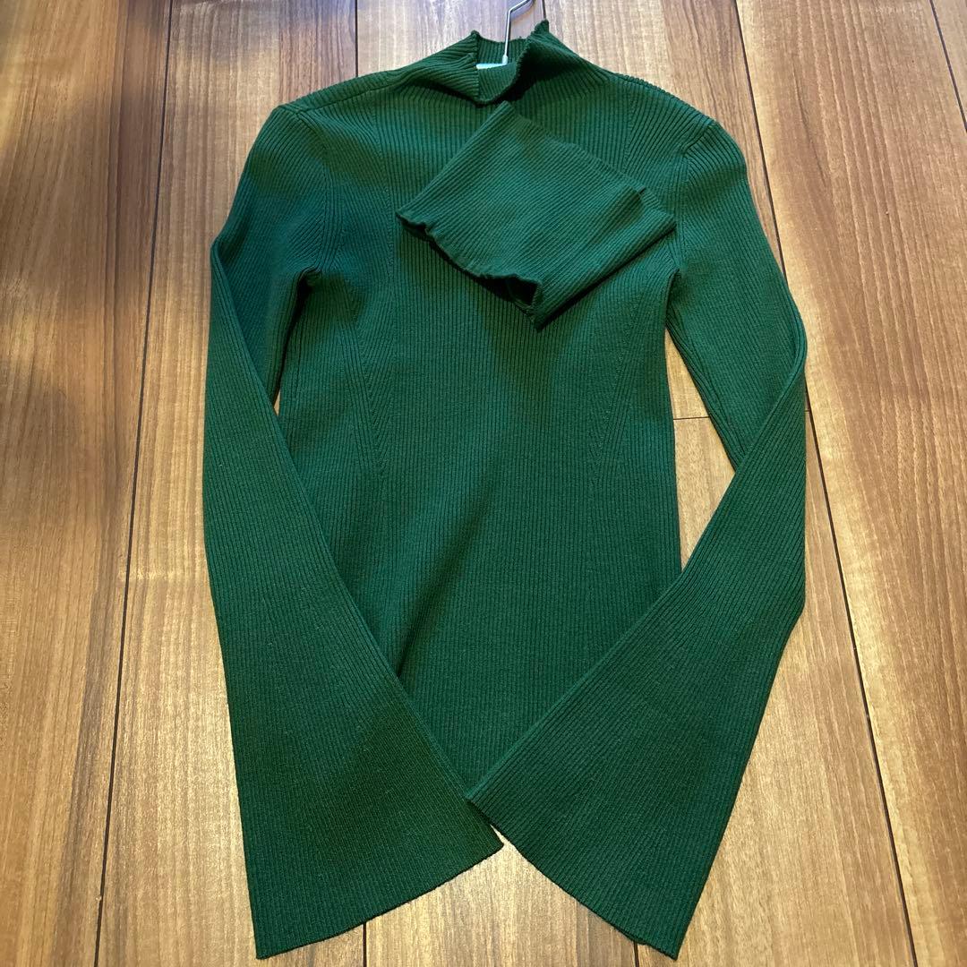 UNLENS アンリアン 2way neck rib knit - トップスお 得 な 通販 サイト