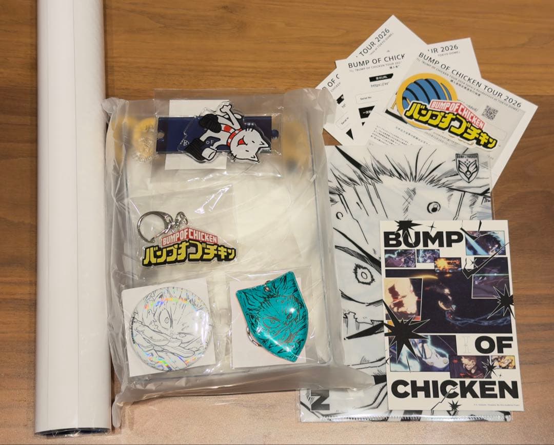 T*り様 BUMP OF CHICKEN I Sphery 封入特典15点即決 BUMP OF CHICKEN TOUR 2024 Sphery Rendezvous at TOKYO DOME［2Blu