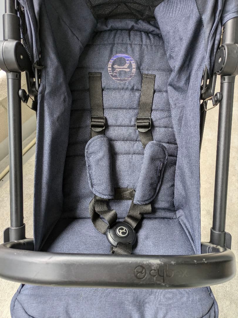cybex ネイビー ベビーカー デニム B型