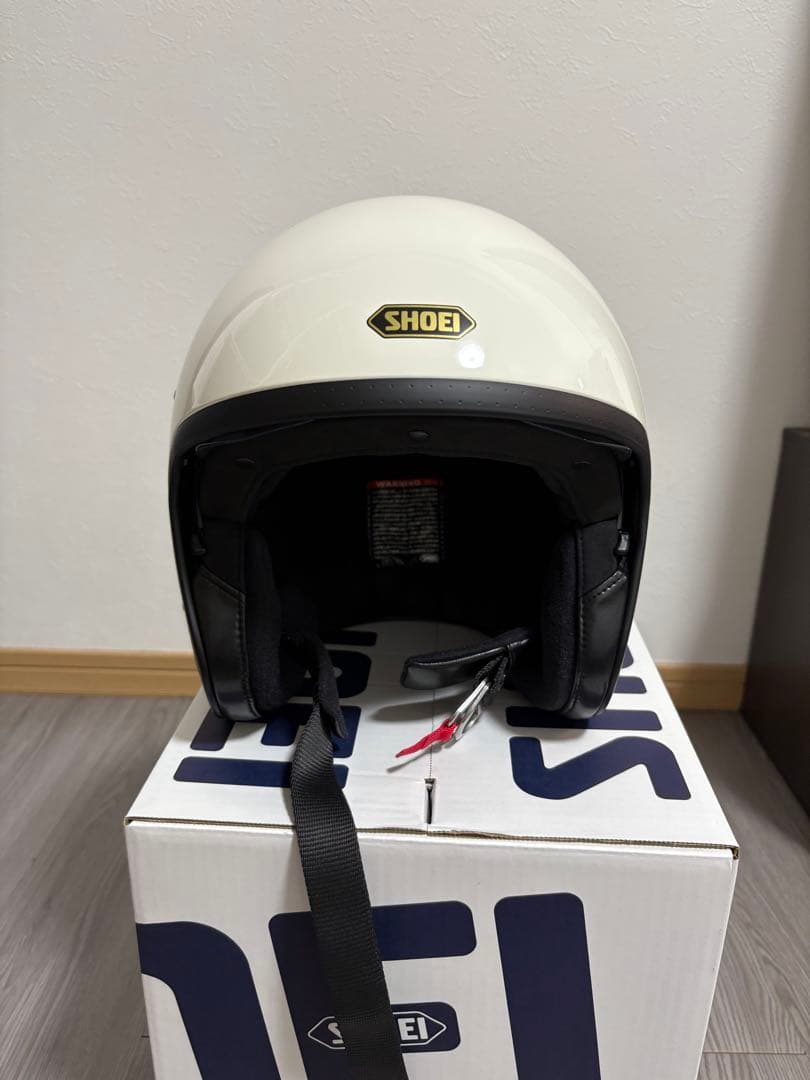 SHOEI J・O オフホワイト　Ｌサイズ Webike | SHOEI ショウエイ J・O［ジェイ・オー オフホワイト